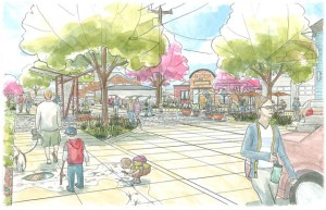 This is an artist’s conception of how Second Street