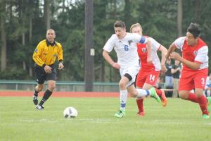 South Whidbey senior Lucas Leiberman has been one of the Falcons’ most consistent offensive threats this season. Leiberman and the Falcon squad can earn a berth to the class 1A state championships with a win over King’s tonight at Waterman’s Field.