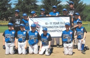 The District 11 Champions from South Whidbey: Josiah Colby