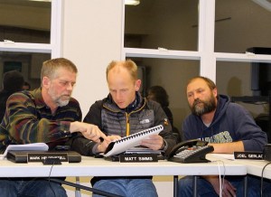 Commissioners Mark Helpenstell