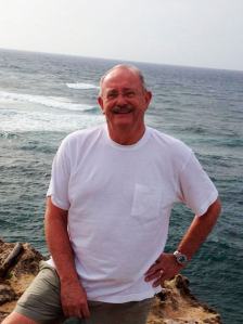 Gordy Edberg takes a break from his busy Whidey Island Arts Council schedule.