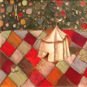 Michel Tsouris' 'Missing the Point' will be part of the circus show at MUSEO called 'The Greatest Show.' It opens Saturday