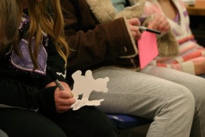 Students write cards and letters to the family of Tobiah 'Zippy' Leonard who died after a tragic accident Dec. 25.