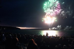 Hundreds of people turned out to enjoy the 20th annual Celebrate America event in Freeland Thursday