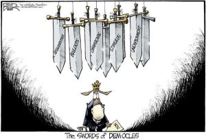 Today's cartoon is by Nate Beeler of The Washington Examiner.