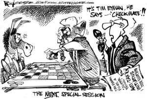 Washington's Legislature could find itself in a bad game of chess in its next special session.