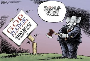 Today's cartoon is by Nate Beeler