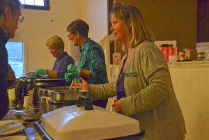 Volunteers Mary Richardson