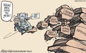 Today's cartoon is by Mike Keefe