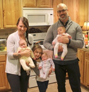 Mom Jessica Monaghan with eldest daughter Lily