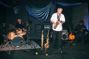 Scott Small on drums