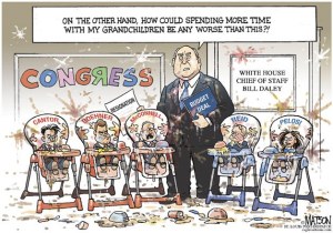 Today's cartoon is by RJ Matson