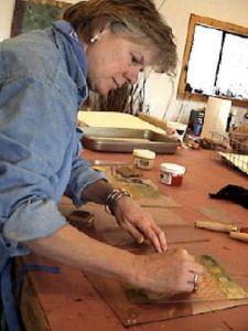 Artist Sandra Whiting will be showing her work at the brand new Open Door Gallery + Coffee opening in the Bayview Cash Store this week. Whiting will also be managing the gallery along with fellow artist Susanne Newbold.