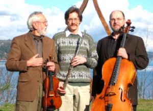 Devin Ossman is pictured with his beloved flute in Langley. Ossman died March 19 and is being honored tonight with a concert at WICA.  Photo courtesy of WICA