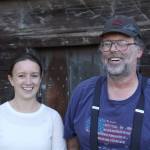 Ron Newberry / Whidbey News Group                                Sarah Aldrich, archivist with the Island County Historical Society, and Brian Grimm are working together to revive the &ldquo;South Whidbey Back Roads&rdquo; program that tells stories behind road names on South Whidbey. Aldrich said the hope is to start expanding the program to the rest of Whidbey and Camano islands within the next year.