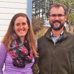 Sandy Welch photo                                Local new staff hired for the Whidbey Island Conservation District started work this fall. Right to left include Kelsi Franzen, Marketing, Education and Outreach Coordinator and Matt Zupich, Natural Resource Planner.