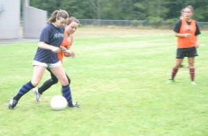 Delanie Helland and Paige Farmer