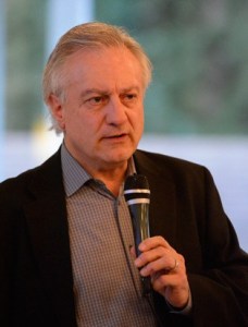 Langley Director of Community Planning Michael Davolio answers a question during a public workshop in April.