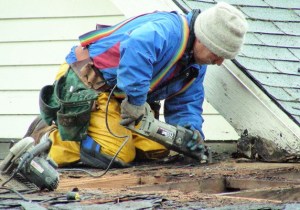 Volunteers like this fix homes across South Whidbey for Hearts & Hammers every year.