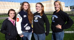 South Whidbey girls soccer seniors