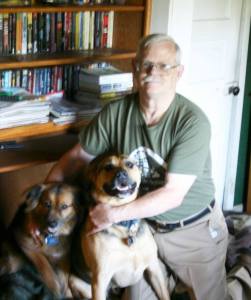 Ron Kerrigan with Joe and Reece