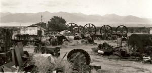 Mary Randlett’s photo of Lloyd Harkins’ property in Silver Star
