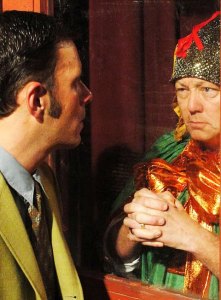 Tristan A.B. Steel as big Josh and Mikkel Hustad