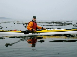 Kurt Hoelting kayaks his way through the areas in and around the Puget Sound during 2008. He also walked and biked that year