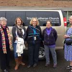 Contributed photo Volunteers from South Whidbey churches donated much needed gifts to Western State Hospital. Left to right: Jean Beers, Kathy Borson, Western State Hospital Director of Colunteer Services Laurel Lemke, Marilynn Strayer and Susan Knickerbocker.