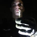 Evan Thompson / The Record                                During a patrol of the area around Seawall Park, Langley Police Officer Mason Shoudy found a used syringe underneath the Dog House. The needle of the syringe was snapped off at the time of its discovery.