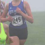 Erin Simms photo                                South Whidbey freshman Flannery Friedman was the youngest Falcon to qualify for the state championships.