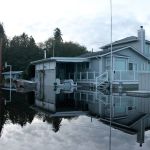 Kyle Jensen / The Record                                Many houses on Brighton Beach Road were flooded due to a breach of the berm that directs down hill water to Puget Sound.
