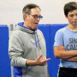 Evan Thompson / The Record                                It will be head coach Jim Thompson and assistant coach Paul Newman&rsquo;s final season with the Falcon wrestling program after more than a decade of coaching.