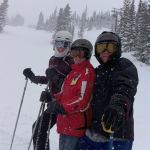 Contributed photo                                Emma Lungren, Lisa Hauffler, and Kevin Lungren pose for a quick photo while skiing Stevens Pass. If there are enough riders signed up for the SnowRider Ski Bus on Dec. 15, the charter bus will once again hit the slopes. Otherwise, it will be cancelled for a third straight year.