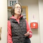 Evan Thompson / The Record                                Diane Jhueck, a Langley resident, suggested the city look into becoming a sanctuary city at a council meeting on Nov. 21.