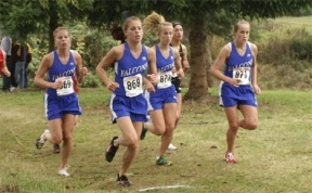 South Whidbey runners Courtney Bosman