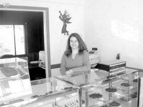 Mona Newbauer wants to share her passion for chocolate with the Whidbey community. By opening a retail outlet for her truffles and chocolates she fulfilled a dream.