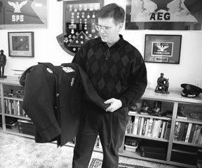 Putting away his uniform for good