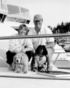 Jay and Kim Blain loved spending time on their boat.