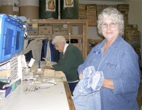 Good Cheer volunteer trainer Nancy Whitaker