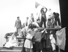 Almost 30 kids ages 10 to 18 are performing in the WICA Youth Conservatory’s production of “A Tale of Two Cities.”