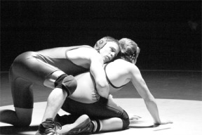 It took Falcon senior Matt Long (152 pounds) 3 minutes