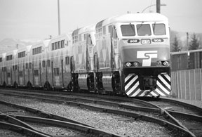 Parked in a railyard in Tacoma on a recent Sunday afternoon