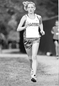 Pictured running at the NCC meet Oct. 19