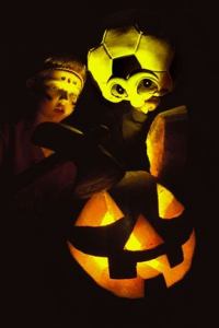 Dressed as an Indian