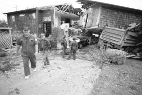 Fire District 3 volunteer Donald Elliot