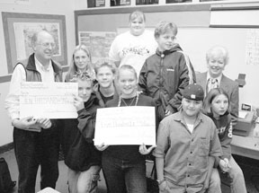 With donors Bill Carlstrom