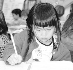 First-grader Zoe Hensler asks for all the Boxcar Children's books and all the Cronicals of Narnia. She also loves first grade so much