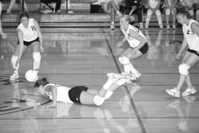 Falcon freshman Christie Robinson