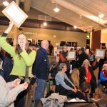 Michael Watkins / Whidbey News Group                                Jet noise and complaints by the public were the focal points of a public meeting in Coupeville on Friday.